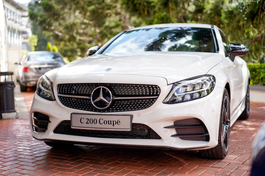 C205 Mercedes-Benz C-Class Coupe facelift debuts in Malaysia – C200 and C300 AMG Line, from RM347k 883277