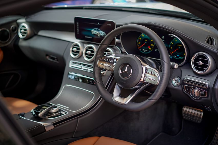 Mercedes-Benz C-Class Coupe facelift C205 dilancar untuk M’sia – C200 dan C300 AMG Line, dari RM347k 883467