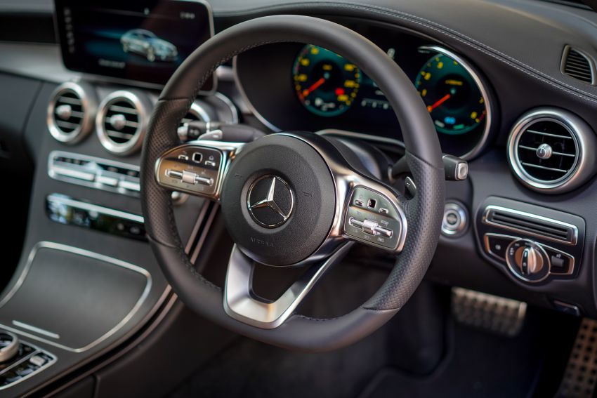 Mercedes-Benz C-Class Coupe facelift C205 dilancar untuk M’sia – C200 dan C300 AMG Line, dari RM347k 883468