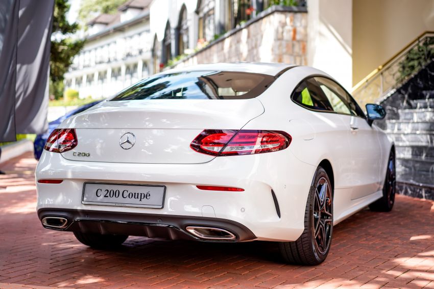 C205 Mercedes-Benz C-Class Coupe facelift debuts in Malaysia – C200 and C300 AMG Line, from RM347k 883316