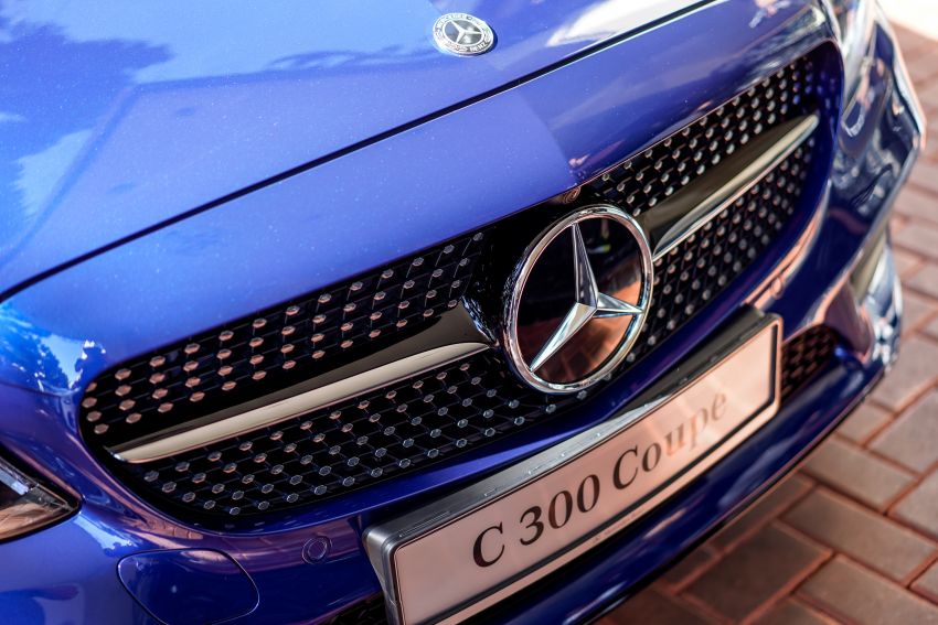 Mercedes-Benz C-Class Coupe facelift C205 dilancar untuk M’sia – C200 dan C300 AMG Line, dari RM347k 883475