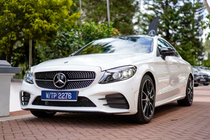 C205 Mercedes-Benz C-Class Coupe facelift debuts in Malaysia – C200 and C300 AMG Line, from RM347k 883213