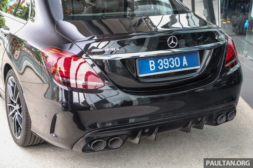 Mercedes-AMG C 43 4Matic <em>facelift</em> di Malaysia – 385 hp/520 Nm, 3.0L V6 Biturbo, harga bermula RM421,888 882173