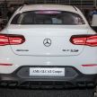 Mercedes-AMG GLC63 and GLC63 Coupe launched in Malaysia – 503 hp, 700 Nm; RM916k and RM934k