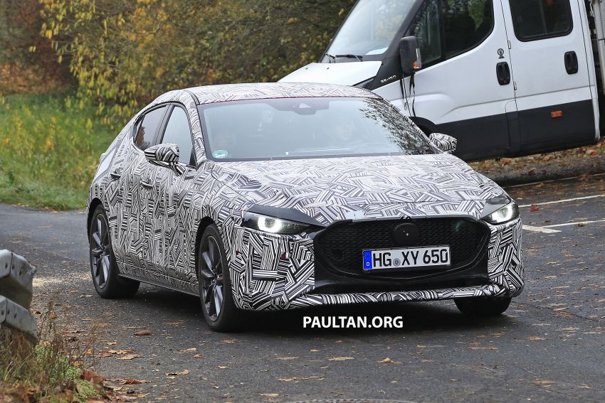 SPIED: All-new Mazda 3 – exterior and interior revealed 889228