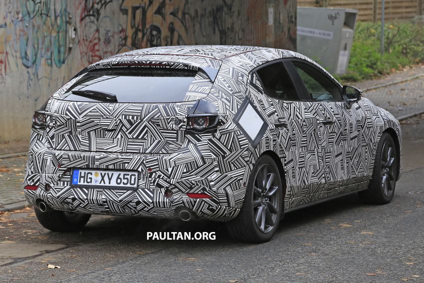 SPIED: All-new Mazda 3 – exterior and interior revealed 889241