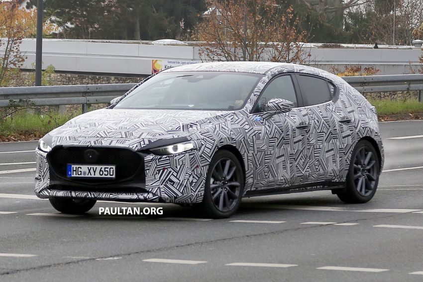 SPIED: All-new Mazda 3 – exterior and interior revealed 889243