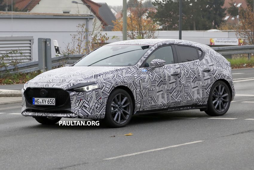 SPIED: All-new Mazda 3 – exterior and interior revealed 889244