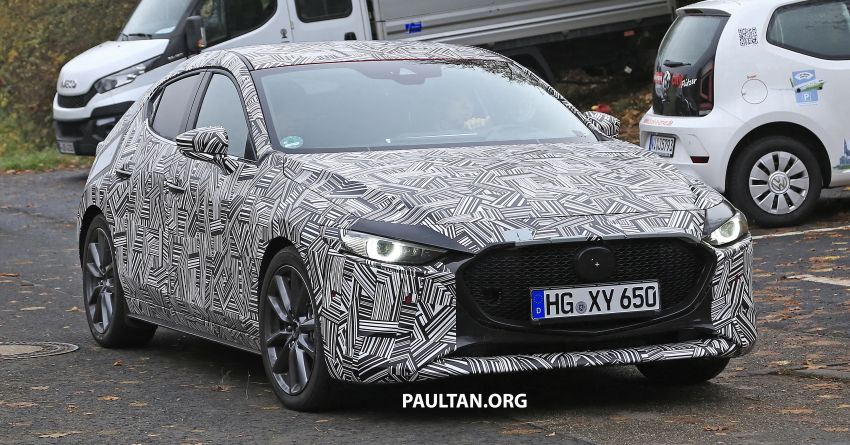 SPIED: All-new Mazda 3 – exterior and interior revealed 889230