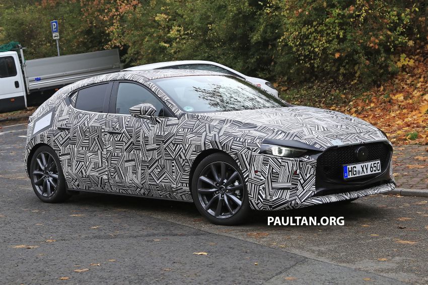 SPIED: All-new Mazda 3 – exterior and interior revealed 889233