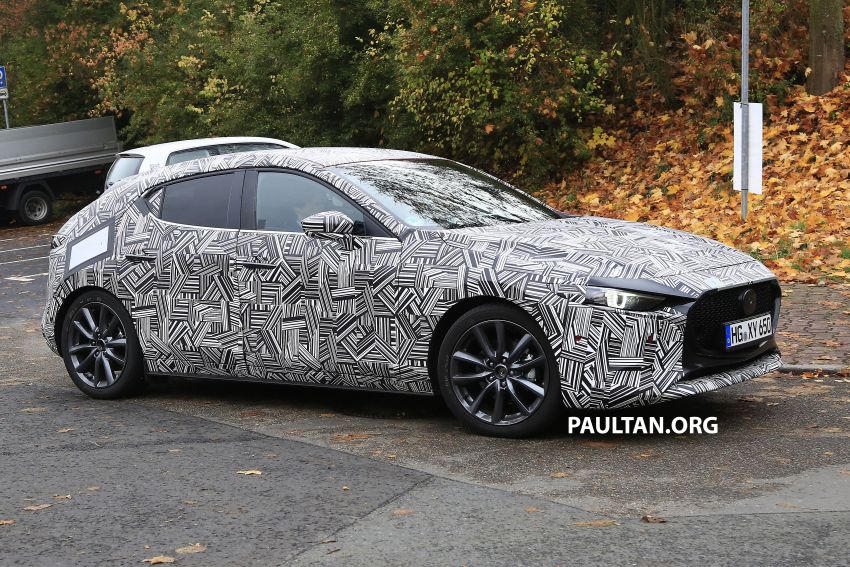 SPIED: All-new Mazda 3 – exterior and interior revealed 889234