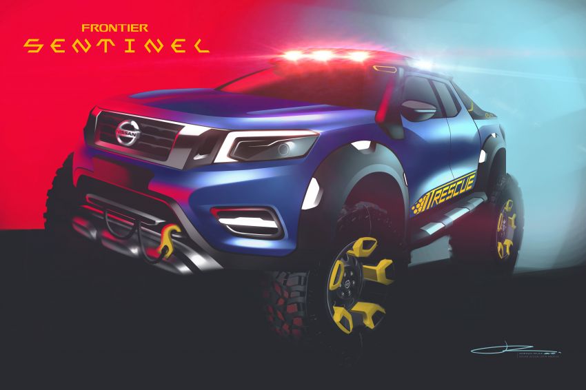 Nissan Frontier Sentinel debuts – rescue pick-up truck 884811