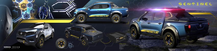 Nissan Frontier Sentinel debuts – rescue pick-up truck 884813