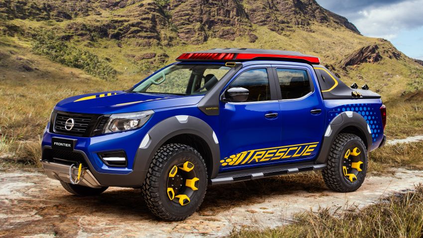 Nissan Frontier Sentinel debuts – rescue pick-up truck 884827