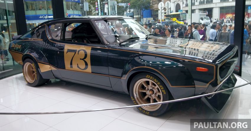 1972 Nissan Skyline 2000GT-R continues the <em>Kenmeri</em> run at Nissan Crossing – the race car that never was 887181