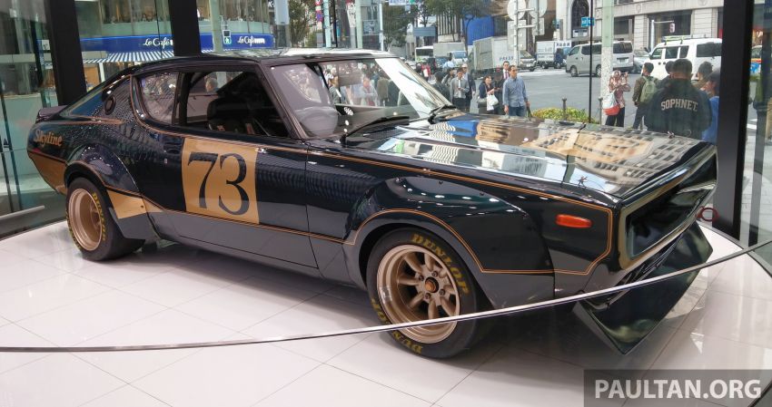 1972 Nissan Skyline 2000GT-R continues the <em>Kenmeri</em> run at Nissan Crossing – the race car that never was 887182
