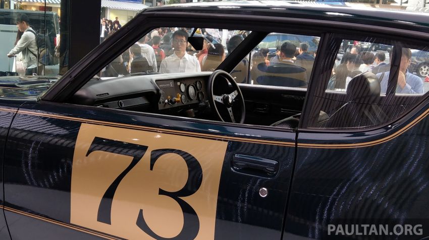 1972 Nissan Skyline 2000GT-R continues the <em>Kenmeri</em> run at Nissan Crossing – the race car that never was 887204