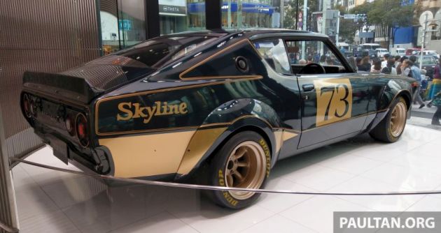 GALERI: Nissan Skyline 2000GT-R 1972 pula dipamer di Nissan Crossing – versi lumba yang tak kesampaian