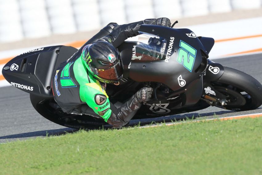Pasukan Petronas Yamaha Sepang Racing mulakan ujian MotoGP di Valencia, Morbidelli keenam terpantas 890777