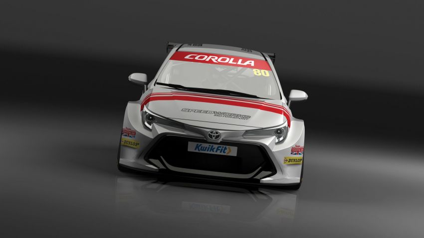 Toyota Corolla kembali bertarung di BTCC dengan pasukan Toyota GB bersama Speedworks Motorsport 895880