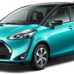 Toyota Sienta facelift turut ditawarkan dengan pilihan lima-tempat duduk di Jepun – digelar Funbase