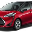 Toyota Sienta facelift gets five-seater option in Japan