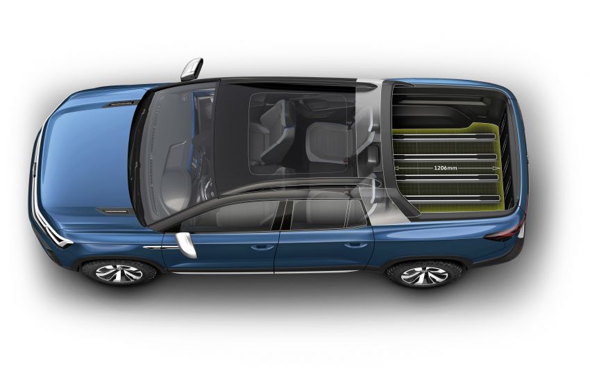 Volkswagen Tarok pick-up concept unveiled in Brazil 884682