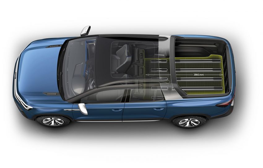 Volkswagen Tarok pick-up concept unveiled in Brazil 884683