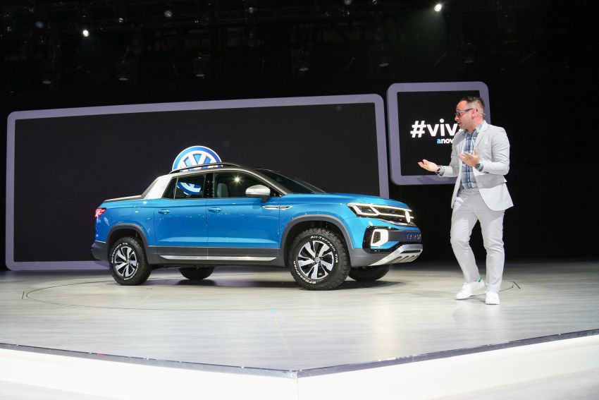Volkswagen Tarok pick-up concept unveiled in Brazil 884674