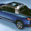 Volkswagen Tarok pick-up concept debuts in New York