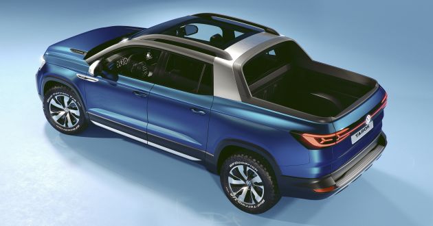 Volkswagen Tarok pick-up concept debuts in New York