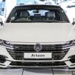 Volkswagen Arteon R-Line 4Motion on sale in Malaysia  – fully imported, 280 PS/350 Nm, 7sp DSG; RM269,888