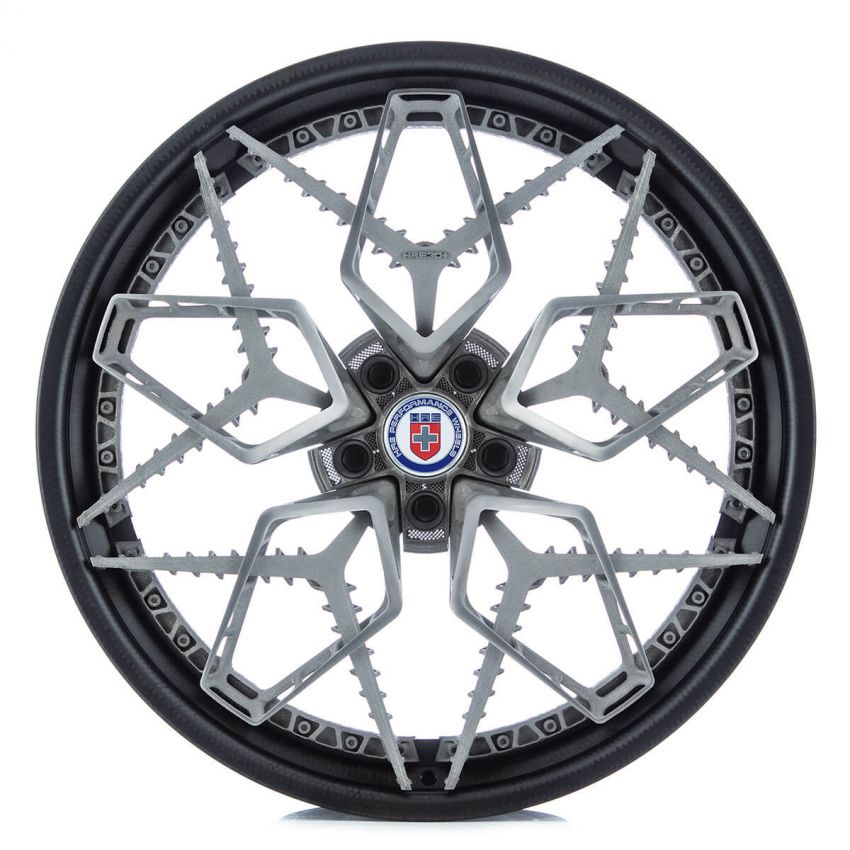 HRE and GE create the first 3D-printed titanium wheel 889160