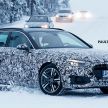 SPIED: Audi A4 Sedan, Avant facelift seen cold testing