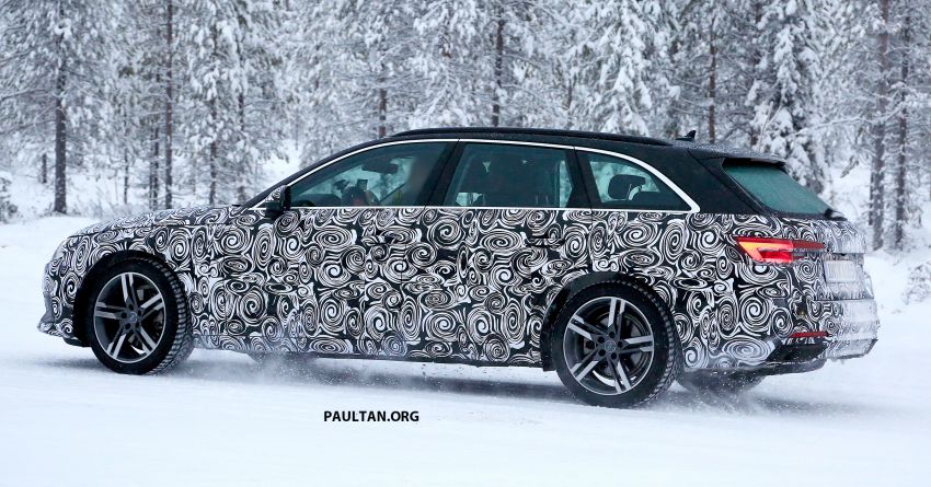 SPIED: Audi A4 Sedan, Avant facelift seen cold testing 903450