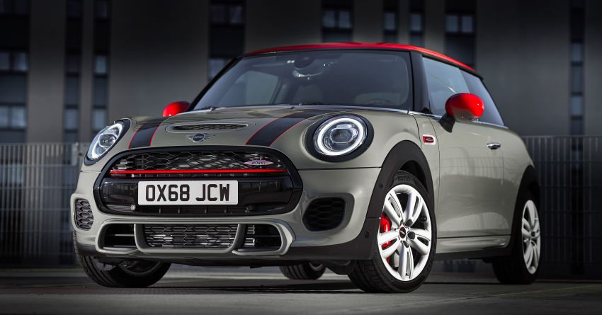 MINI JCW facelift gets updated with particulate filter 903728