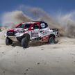 Toyota enters three racing Hilux trucks in 2019 Dakar