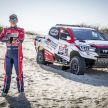 Toyota enters three racing Hilux trucks in 2019 Dakar