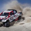 Toyota enters three racing Hilux trucks in 2019 Dakar