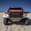 Toyota enters three racing Hilux trucks in 2019 Dakar