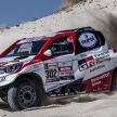 Toyota enters three racing Hilux trucks in 2019 Dakar