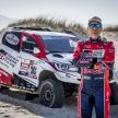 Toyota enters three racing Hilux trucks in 2019 Dakar