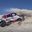 Toyota enters three racing Hilux trucks in 2019 Dakar