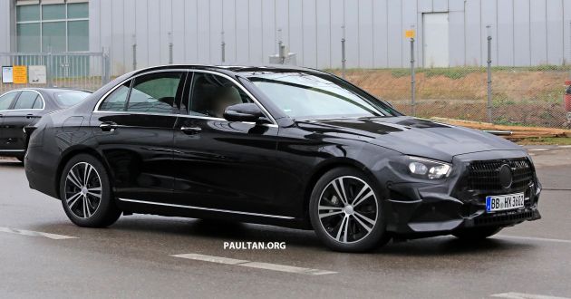 SPYSHOT: Mercedes-Benz E-Class sedan W213 <em>facelift</em>