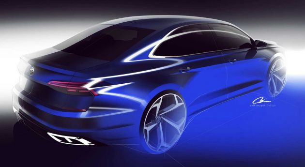 VW Passat generasi baharu pasaran AS – <em>teaser</em> di siar, guna platform & enjin sedia ada, muncul Jan 2019