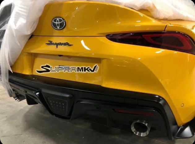 Toyota Supra A90 – bahagian belakang pula terdedah!