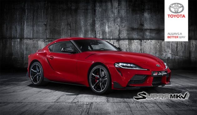 A90 Toyota Supra revealed without any camouflage