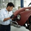 Volkswagen restores a 73-year old woman’s Beetle which she has owned for over five decades for free