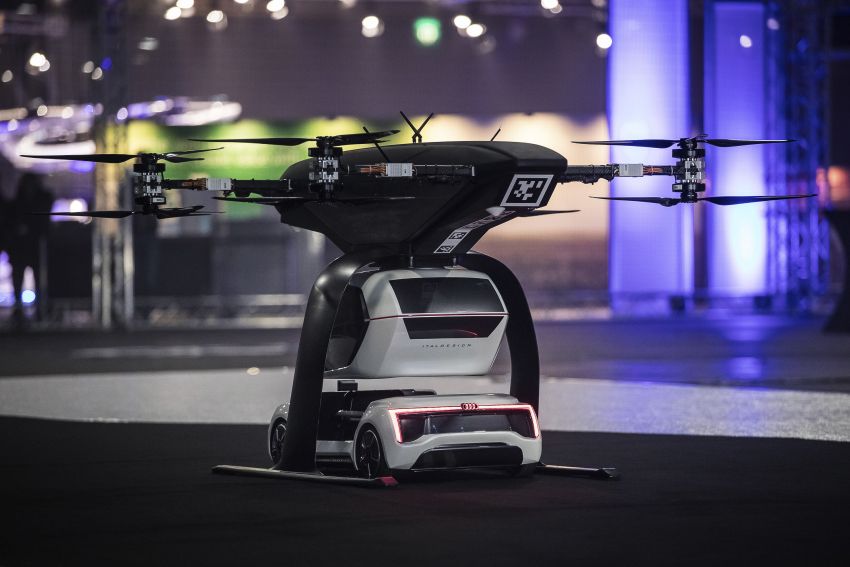 Audi, Airbus and Italdesign present flying taxi concept 897726