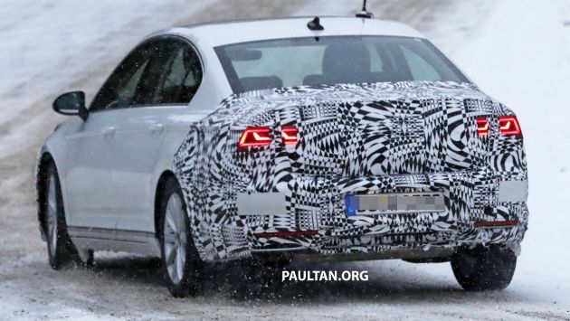 SPYSHOTS: B8 Volkswagen Passat facelift – R-Line?